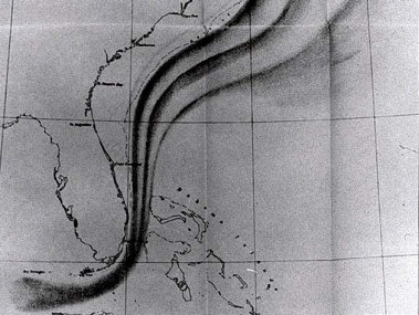 early map of gulf stream
